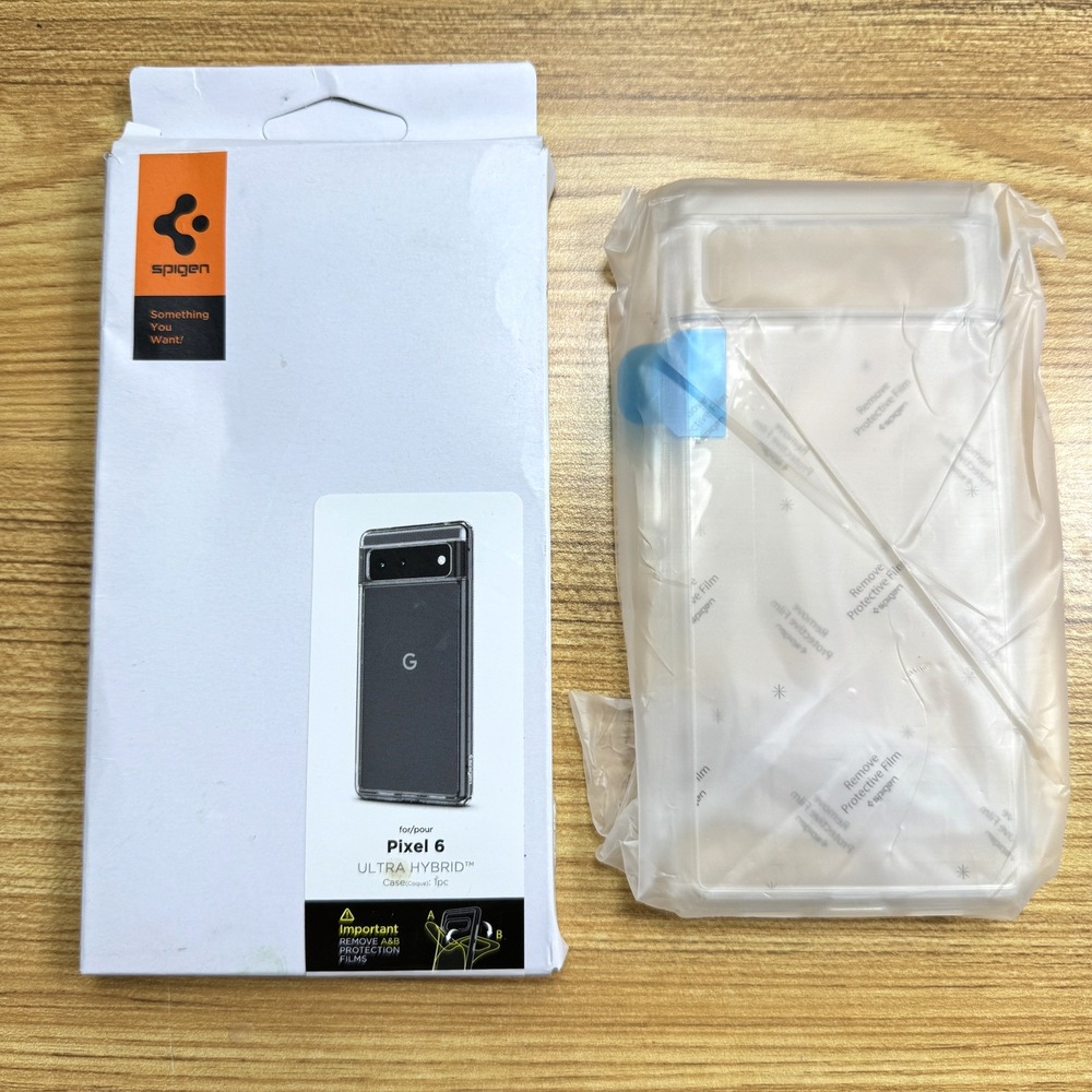 Spigen Google Pixel 6 [Ultra Hybrid] Crystal Clear Slim Cover ACS03438‎